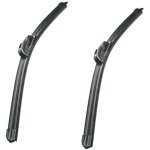 Pi�ces - essuie - glaces - recharges de balais dessuie - glace - bandes de caoutchouc r�glables pour ...