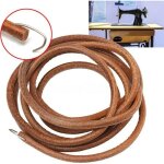 Pices de pdale de ceinture en cuir 183cm 3 / 16 pouces avec crochet pour machine  coudre singer / ...