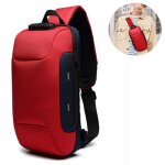 Pices sac  dos  bandoulire antivol sac de poitrine pour hommes sac  bandoulire dcontract sac ...