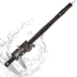 Pied  coulisse numrique 200 mm micromtre  vernier en acier inoxydable outil de mesure tanche ip54 ...