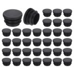 Pied de meuble sourcing map 36pcs 28x27x17mm bouchon en plastique rond extrémité tube noir pour protection ... Pied de meuble sourcing map 36pcs 28x27x17mm bouchon en plastique rond extrémité tube noir pour protection ...