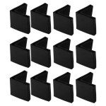 Pied de meuble vocoste patin pvc pour 40mm x 40mm fer d?angle meubles embout forme l protecteur querre ...