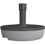 Pied de parasol - eda - rond - Ø 495 cm - anthracite - matière recyclée Pied de parasol - eda - rond - Ø 495 cm - anthracite - matière recyclée
