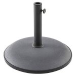 Pied de parasol gris 25 kg - hesp�ride - gris
