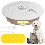 Piège À puces piège À puces avec 5 disques adhésifs pièges À lampe anti - puces avec 4 modes déclairage ... Piège À puces piège À puces avec 5 disques adhésifs pièges À lampe anti - puces avec 4 modes déclairage ...