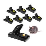 Piège à rats professionnel 8 clips de piege a souris efficace piège souris reutilisable tapette avec ... Piège à rats professionnel 8 clips de piege a souris efficace piège souris reutilisable tapette avec ...