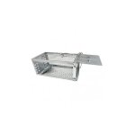 Pi�ge � souris rats mulots et rongeurs r�utilisable - 28 x 14. 5 x 11. 5 cm - acier galvanis� - pour ...