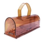Piege a souris vivante pi�ge � rat transparent int�rieur et ext�rieur grand attrape souris avec poign�e ...