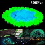 Pierres lumineuses pour lint�rieur et lext�rieur galets lumineux pour jardin trottoir aquarium (vert) ...