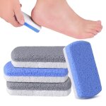 Pierre ponce double face pour les pieds pour les peaux dures des pieds et du corps label