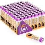 Piles aaa - lot de 80 gp extra piles alcalines aaa 1. 5v ministyl / lr03 - longue durée de vie Piles aaa - lot de 80 gp extra piles alcalines aaa 1. 5v ministyl / lr03 - longue durée de vie