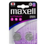 Piles boutons lithium cr2032 (2�1) maxell