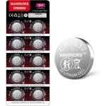 Pile cr2032 3v lithium (x10) pile bouton longue dur�e pour montres t�l�commandes cl�s calculatrices s�curit� ...