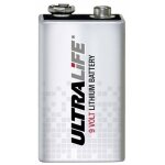 Pile au lithium 9v - ultralife - 1200 mah - 9vljp - 1 pi�ce - outil �lectrique - rechargeable