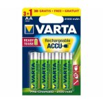 Piles rechargeables aa - varta - accu varta - 2100mah - lot de 4
