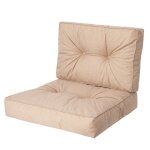 Pillowprim coussin de chaise pour fauteuil en rattan extrieur de palette de sige meubles en rattan ...