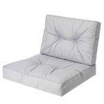 Pillowprim coussin de chaise pour fauteuil en rattan extrieur de palette de sige meubles en rattan ...