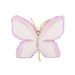 Pi�ata papillon carton lilas et cr�me 45 x 36 x 8 cm - rose