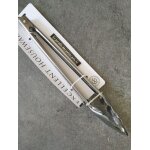 Pince alimentaire 31 cm inox pince de cuisine pour salade spaghettibarbecue. .