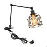 � pince avec c�ble dinterrupteur 25 � - lampe de bureau - lampe de chevet � intensit� variable