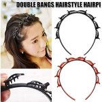 Pinces � cheveux pour les femmes un serre - t�te avec 8 clips prol doppelpony - cheveux �pingle � cheveux ...