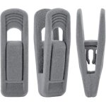 Pinces à cintres en velours pour pantalons solides et élégantes idéal pour les cintres de qualité (paquet ... Pinces à cintres en velours pour pantalons solides et élégantes idéal pour les cintres de qualité (paquet ...