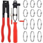 Pince collier ensemblepince colliers cardanpince collier de serragecomprend 2 outils12 bandes de sertissagecon ...