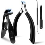 Pince coupe ongle professionnelle - sightmark - inclin�e - acier inoxydable - poign�es antid�rapantes ...