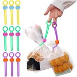 Pince de fermeture alimentaire - non spcifi - 9pcs - rutilisables - hermtiques - multicolores