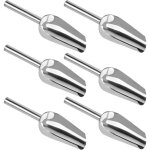 Pinces � gla�ons - lot de 6 mini - pelles � gla�ons en acier inoxydable - 170 g lavables en machine pour ...