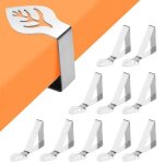 Pince de nappe en acier inoxydable en forme de feuille pour pique - nique mariage camping - accessoire ...