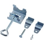 Pince pour parasol - fixation pour parasol sur terrasse ou balcon - support de parasol en m�tal - fixation ...