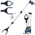 Pince ramasse objet pour personnes ges et handicapes - 81cm - aimants - outil de prhension