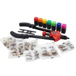 Pince rivets de traction pour rivets aveugles � sertir les �crous set 7 mandrins interchangeables ? pince ...