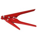 Pince serre - c�bles - gbc - mod�le 49. 0276. 60 - rouge - m�tal - serrage jusqu� 9 mm