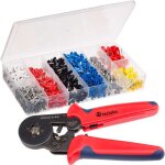 Pince � sertir - yyv - 1200 cosses - couleur rouge - type a sertir - protection non �lectrique