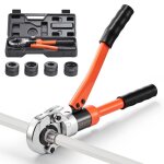 Pince � sertir hydraulique tuyau pex aluminium - plastique - vevor - sertisseuse raccords tuyaux - avec ...