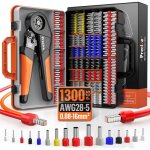 Pince � sertir preciva pr16 - 4 0. 08 - 16mm� avec 1300 cosses electriques ergonomique