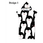 Pingouin baleine cygne chat capuche surf natation serviette de bain serviette de plage manteau peignoir ...