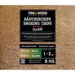 Pini 5 kg de copeaux de fumage en h�tre et aulne m�lang�s 1 - 3 mm smoking dust