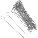 Piques � brochettes plates en acier inoxydable 15 20 25 cm lot de 30 pique brochette pic a brochette ...