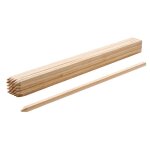 Piquets de cl�ture - duoku - lot de 25 - bois de sapin - pointe aff�t�e - 1905 x 1905 x 12192 mm