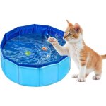 Piscine pour chat - pliable - en pvc - antid�rapante et r�sistante � lusure - pour chien et chat - 30 ...