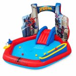 Piscine pour enfants bestway parc de jeux spiderman 211 x 206 x 127 cm