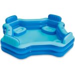 Piscine familiale jumbo deluxe comfort 267 x 267 x 66 cm
