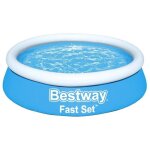Piscine gonflable - pool - fast set - 183 m x 51 cm - pvc - mixte