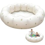 Piscine gonflable pour enfant - 90 cm - petite piscine pour enfants - piscine ronde pliable - baignoire ...