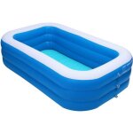 Piscine gonflable piscine familiale 3 couches 150 * 105 * 50 cm