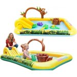 Piscine gonflable - jilong - pataugeoire jilong - multicolore - 214x167 cm - pour enfants � partir de ...