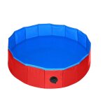 Piscine pour grands chiens et petits chiens - pataugeoire pliable et transportable - 120 x 30 cm - animaux ...